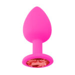 Pembe Silikon Anal Plug HPR-41025P